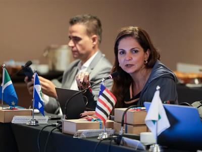 Notícia destaque: Presidente Gisela Cardoso e bancada da OAB-MT cumprem agenda institucional em Salvador