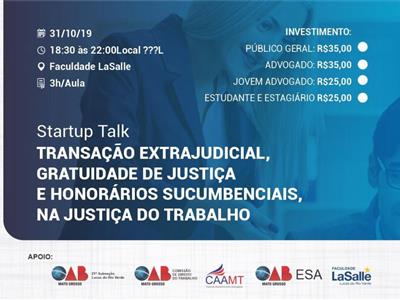 Foto da Notícia: Em 31 de outubro, Lucas do Rio Verde será palco de debate sobre Justiça do Trabalho 