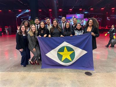 Notícia destaque: Presidente Gisela Cardoso e caravana mato-grossense marcam presença em encontro nacional da jovem advocacia
